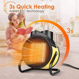 Portable Electric Heater and Fan 2 in 1 for Home Office Bedroom Use
