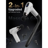 Massage Gun with with 4 Massage Heads and 6 Speed Levels Muscles