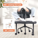 Cross Desk Chair with Lumbar Support and Height Adjustable,Desk Chair for Adults,Legged