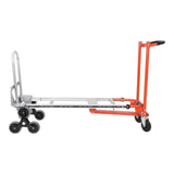 Aluminum Alloy Heavy Duty Hand Truck Dolly Cart with Wheels Folding Stair Climbing Cart
