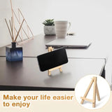 Pack 5 Inch Mini Easel Wood Display Artist Small Wooden Easel Stand Art Craft Painting