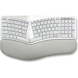 Ergonomic Wireless Split Keyboard with Backlit 100-Key Layout for Carpal