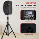ch 700 Watt Max Power Output Speaker with Microphone, Bluetooth Wireless