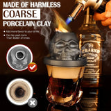 Cocktail Smoker Kit with Torch, Whiskey Infuser Set for Bourbon Drinks