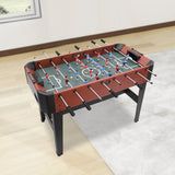 Football Game Set, 47.2*24in Foosball Table w/ Scoreboard&Ball Storage Box