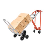 3 in 1 Stair Climbing Cart Folding Trolley Heavy Duty with Dual Handles Durable Hand Truck Dolly Cart