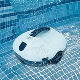 Automatic Robotic Pool Cleaner with Two Suction Inlets and Intelligent Path