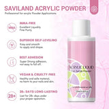 Acrylic Nail Kit – Nails Kit Acrylic Set with Nail Drill Brushes Gel Polish Clear Nails Tips Nail Art Tools Nail Stuff