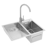 Stainless Steel Bathroom Sinks| 60*48cm Undercounter Basin| Balcony Laundry Sink