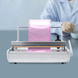500W Automatic Sealing Machine for Sterilization Pouches 9.84in Width Dental Lab Sealer 6 Temp Levels 110V