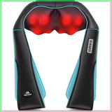 Shiatsu Neck Massager with Heat, Pain Relief Deep Tissue for Dad Mom, Christmas Gift for Him Her