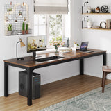 Tribesigns 78.7 Inches Extra Long Computer Desk 2 Person Desk, Double Long Desk