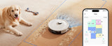 LEFANT M2L Plus Robot Vacuum Cleaner with Mapping, 6000Pa Suction