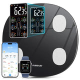 Smart Scale for Body Weight Allinone LCD Display Bathroom Weight Scales Body Fat Scale Bluetooth Digital Smart