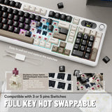 ATTACK SHARK X98Pro Wireless Mechanical Keyboard with Screen & Knob