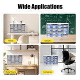 36 Compartment Literature Organizer, Rounded Corners Storage Cabinet,for Files