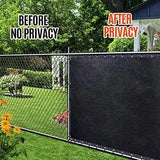 180GSM 6ft x 50ft Fence Privacy Screen Heavy Duty
