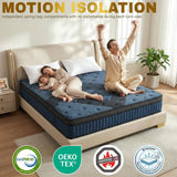 14 Inch King Mattress Hybrid Memory Foam Mattress, Pressure Relief