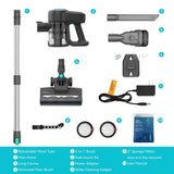 YISORA N300 Cordless 20Kpa Ultra Lightweight Stick Vacuum for Carpet