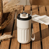 450ML Stainless Steel Thermo Water Bottle LED Temperature Display Coffee Cup
