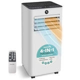 Portable air conditioner and heater for small spaces with 10, 000 BTU cooling