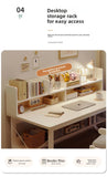 Desk bookshelf bedroom writing desk study simple desktop computer desk