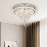 Modern K9 Luxury Crystal Ceiling Lamp Smart Led Living Dining Room