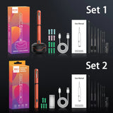 Ear Cleaner with camera Set Ear Sticks Otoscope USB C Charging Endoscope Wax Removal Tool MD DC PRINT