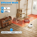 Auto Smart Robotic Mopping Machine Wet Dry Dual Use 10000RPM 60min