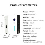 3000m³ Air Purifier Electric Perfume Machine Aroma Diffuser WIFI HVAC