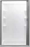RV Retractable Rolling Shower Door Replacement | Woven Mesh with