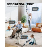 Handheld Vacuum Cordless 26 000 Pa High Power Suction Portable for Home