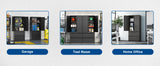 Metal Cabinets with Lockable Drawers and Doors Lateral File Cabinets Steel Filing Lockers Book Case