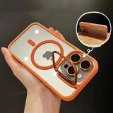 Luxury Magnetic Shockproof Phone Case for iPhone 16/15/14/13/12/11/17 Pro Max