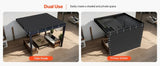 90% Sun Shade Cloth, 10 x 10 ft Pergola Shade Cover with Stainless Steel Grommets