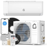 9000 BTU Mini Split Air Conditioner & Heater for 450 Sq.Ft, WiFi, Remote,Quiet