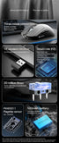 SMAILWOLF RS7 Bluetooth wireless three-mode e-sports gaming mouse