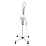 White Professional Facial Steamer,800W 110V 2-in-1 Facial Steamer Beauty Tool, Single