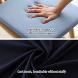 New Elastic Sponge Seat Cushion Soft Office Bounce Back Foam Chair Pads Rebound Breathable Comfortable Seat Pad for Long Sitting
