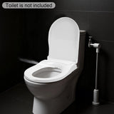 Non-electric Smart Toilet Seat, Bidet Toilet Seat, WIIth Dual Nozzle 3 Flushing