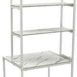 Over The Washer and Dryer Storage Shelf 3-Tier  Bathroom Storage and Organizer Rack for Hanging