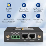 YF325 Rugged Industrial WIFI VPN Router Dual Sim 4G LTE Router