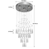 GreeLustr Crystal Ceiling Chandelier Luxury Home Decor Living Room Bedroom