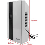 Remote Intelligent Dehumidifier with 2.2L/0.58 Gallons Water Tank for Home
