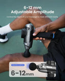 Deep Tissue Percussion Massage Gun with 5 Speeds, 5 Attachments