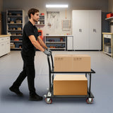 700lbs Folding Hand Truck Dolly Cart Foldable Push Cart
