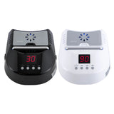 Nail Dryer Professional Rechargeable 72W 24-Bead UV/LED Gel Nail Lamp with Fan Removable Bottom