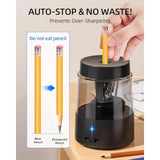 Electric Pencil Sharpener Automatic Pencil Sharpeners Battery Rechargeable Pencil Sharpeners