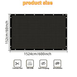 5ftx50ft Fence Privacy Screen Privacy net Heavy Duty 185 GSM Windscreen