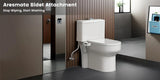 Bidet Attachment for Toilet, Non-Electric Dual Nozzle for Frontal & Rear Wash, Adjustable Water Pressure